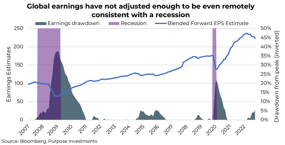 Global earnings have not adjusted enough